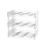Stackable Clear Water Bottle  Wine Storage Rack 7