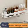 NoDrill WallMounted Organizer And Storage Rack For Bathroom And Kitchen 9