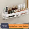 NoDrill WallMounted Organizer And Storage Rack For Bathroom And Kitchen 8