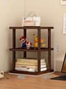 Natural Bamboo Desktop Storage Rack And MultiLayer Countertop Organizer 10
