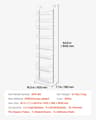 Adjustable Over The Door Pantry Organizer And Heavy Duty Steel Hanging Spice Rack 7