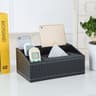 Multifunctional Tissue Box With BuiltIn Stationery And Remote Control Organizer 17