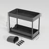 2Tier UnderSink SlideOut Cabinet Organizer And HeavyDuty Sliding Storage Basket Rack 8