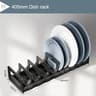 Adjustable UnderCabinet Bowl And Dish Storage Rack And Drawer Partition Tableware Drying Rack 9