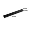 Black Stainless Steel Magnetic Knife Holder And NonPiercing WallMounted Knife Block Storage Bar 9