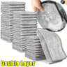 50Pack Magic Wire Dishcloths  NonScratch Silver Wire Scrubbing Cloths With Builtin Sponge For Kitch 8