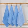 50Pack Small Coral Fleece Hand Towels  Highly Absorbent Solid Color Face And Dish Cloths 6