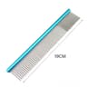 Light Aluminum DualAction Pet Grooming Comb 10