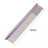 Light Aluminum DualAction Pet Grooming Comb 14