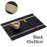 Striped Woven PVC Waterproof Placemat  Table Mat 8