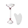 Resin Facial Massage Roller  Gua Sha Scraping Board Set 7