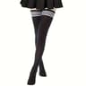 Classic Cotton Thigh High OverKnee Fashion Stockings 7