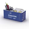 Miniature Realistic Shipping Container Pen Holder  Storage Box 5