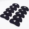 10Piece Portable Golf Club Iron Head Covers Set 9