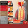 5Vibration Waist  Hips Electric Back Massager Chair Cushion With Shiatsu  Heat 5