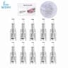 Rechargeable Portable Electric Facial Massager With 4 Replacement Heads 8