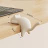 Cute CatShaped Desktop Bag Hook  Desk Keychain Holder 7