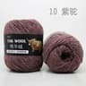 022 Lb Premium Yak Hair  Wool Blend HandKnitting Yarn 15