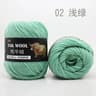 022 Lb Premium Yak Hair  Wool Blend HandKnitting Yarn 7