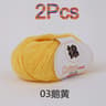 2Piece 100 Pure Cotton HandKnitting  Crochet Yarn Set 10