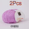 2Piece 100 Pure Cotton HandKnitting  Crochet Yarn Set 16