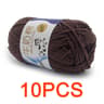 11 Lb Milk Cotton HandKnitting Yarn Set 10 Pieces 9