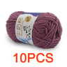 11 Lb Milk Cotton HandKnitting Yarn Set 10 Pieces 10