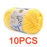 11 Lb Milk Cotton HandKnitting Yarn Set 10 Pieces 12