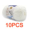 11 Lb Milk Cotton HandKnitting Yarn Set 10 Pieces 5