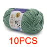 11 Lb Milk Cotton HandKnitting Yarn Set 10 Pieces 16