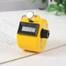 4Digit Handheld Mechanical Tally Counter Manual Palm Clicker For Inventory  Attendance 9