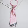 NoSew Beaded Floral DoubleLayer Necktie For Casual Streetwear 6