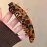 Tortoiseshell FishShaped Banana Hair Clip And Ponytail Twist Clamp 6