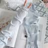 1 Pair Ice Silk Cooling Sunscreen Sleeves For Driving Cycling And UV Protection 8