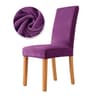 Luxurious Stretch Velvet Dining Chair Cover Soft Office Seat Case Decor 17