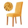 Luxurious Stretch Velvet Dining Chair Cover Soft Office Seat Case Decor 21
