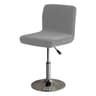 Solid Color Velvet Elastic Stretch Bar Stool Cover 7