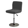 Solid Color Velvet Elastic Stretch Bar Stool Cover 12