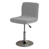 Solid Color Velvet Elastic Stretch Bar Stool Cover 14
