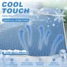 Latex Cooling Ice Silk Summer Mattress Pad 6