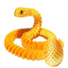 3D Printed Articulated Snake Figurine With Surprise Egg Container 7