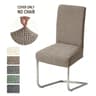 Jacquard Fabric AntiDust Stretch Dining Chair Cover 9