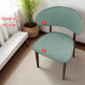 CShaped Backrest Split Chair Cover Set 8