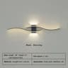 Modern Remote Control LED Linear Wall Sconce 9