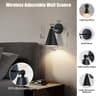 Modern Wrought Iron Wall Sconce 7