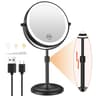 8Inch 10X Magnifying 360Degree Rotating Desktop Vanity Mirror 7