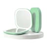 Portable LED DoubleSided Pocket Makeup Mirror With 5X Magnification 9