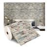 Retro 3D Faux Brick Waterproof SelfAdhesive Wall Sticker Roll 15