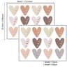 24Piece Heart Wall Sticker Decal Set 11