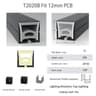 Flexible Black Silicone RGB LED Neon Rope Light Tube WS2811  WS2812B Compatible 14